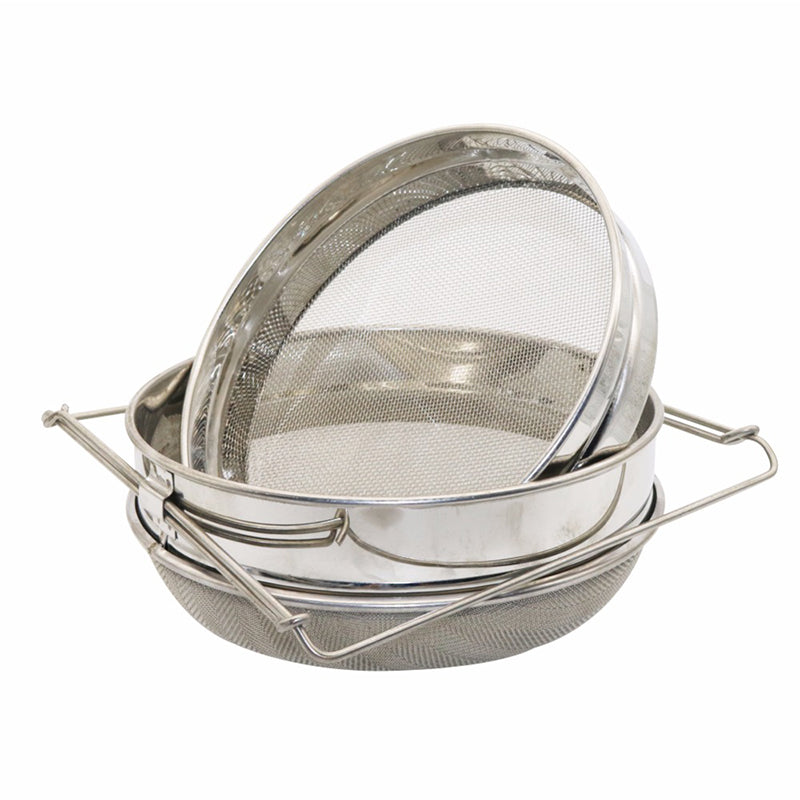 Stainless Steel Double Honey Filter Strainer