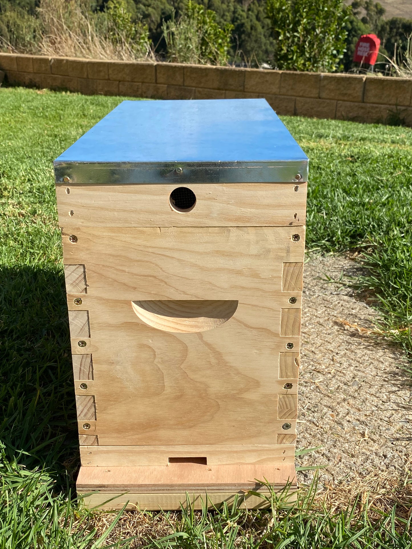 Fully Assembled Wooden Nuc Hive with 5 Frames