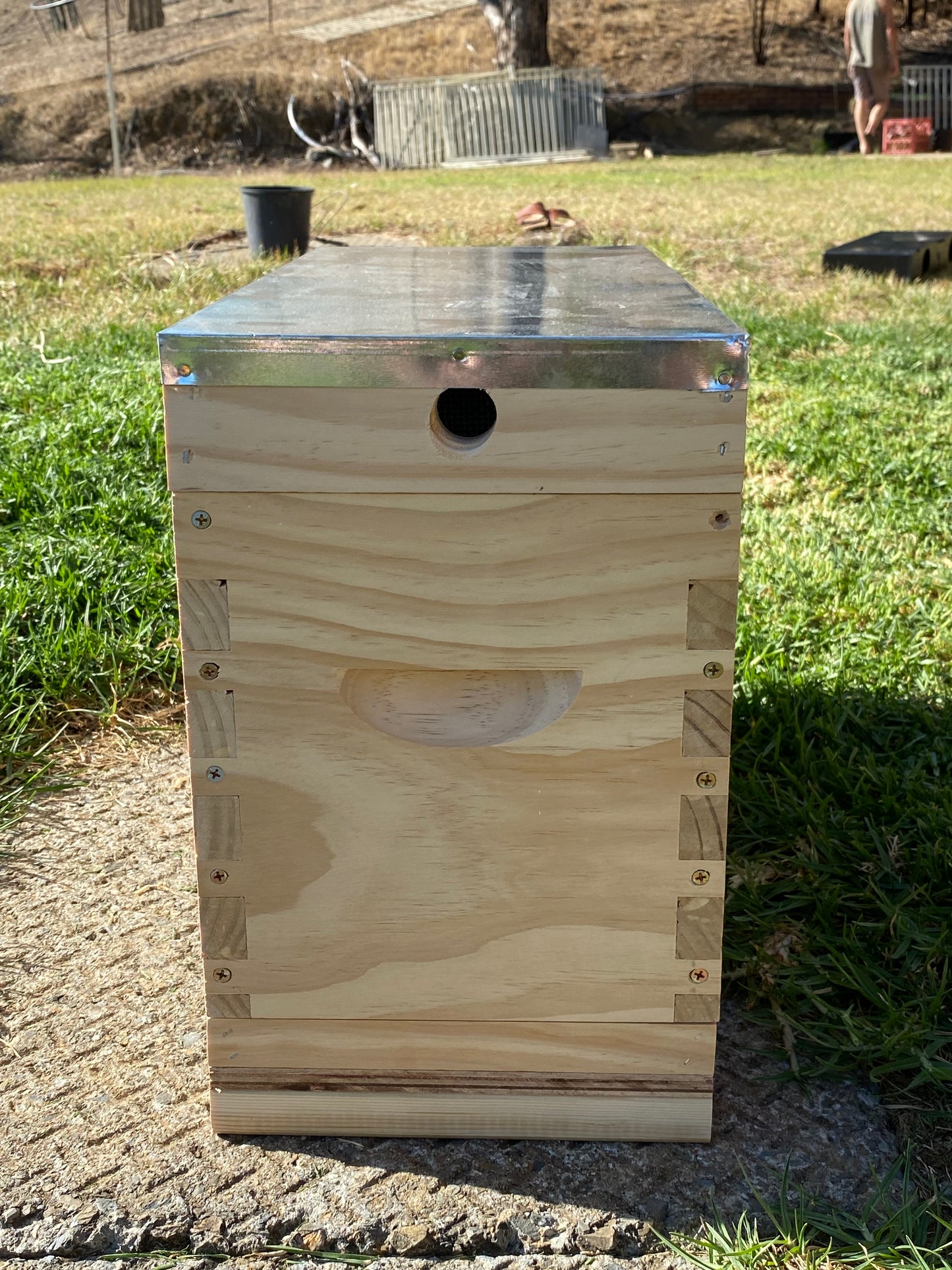 Fully Assembled Wooden Nuc Hive with 5 Frames