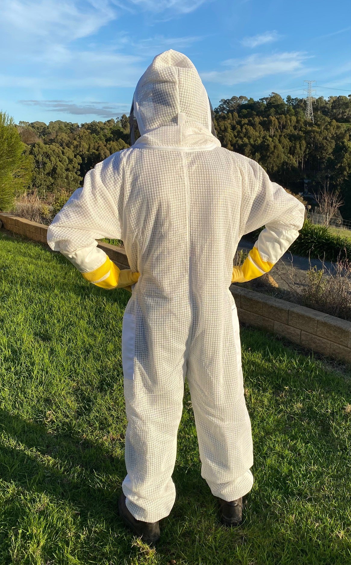 Beekeeping Ventilated Full Suit with Folding Hat