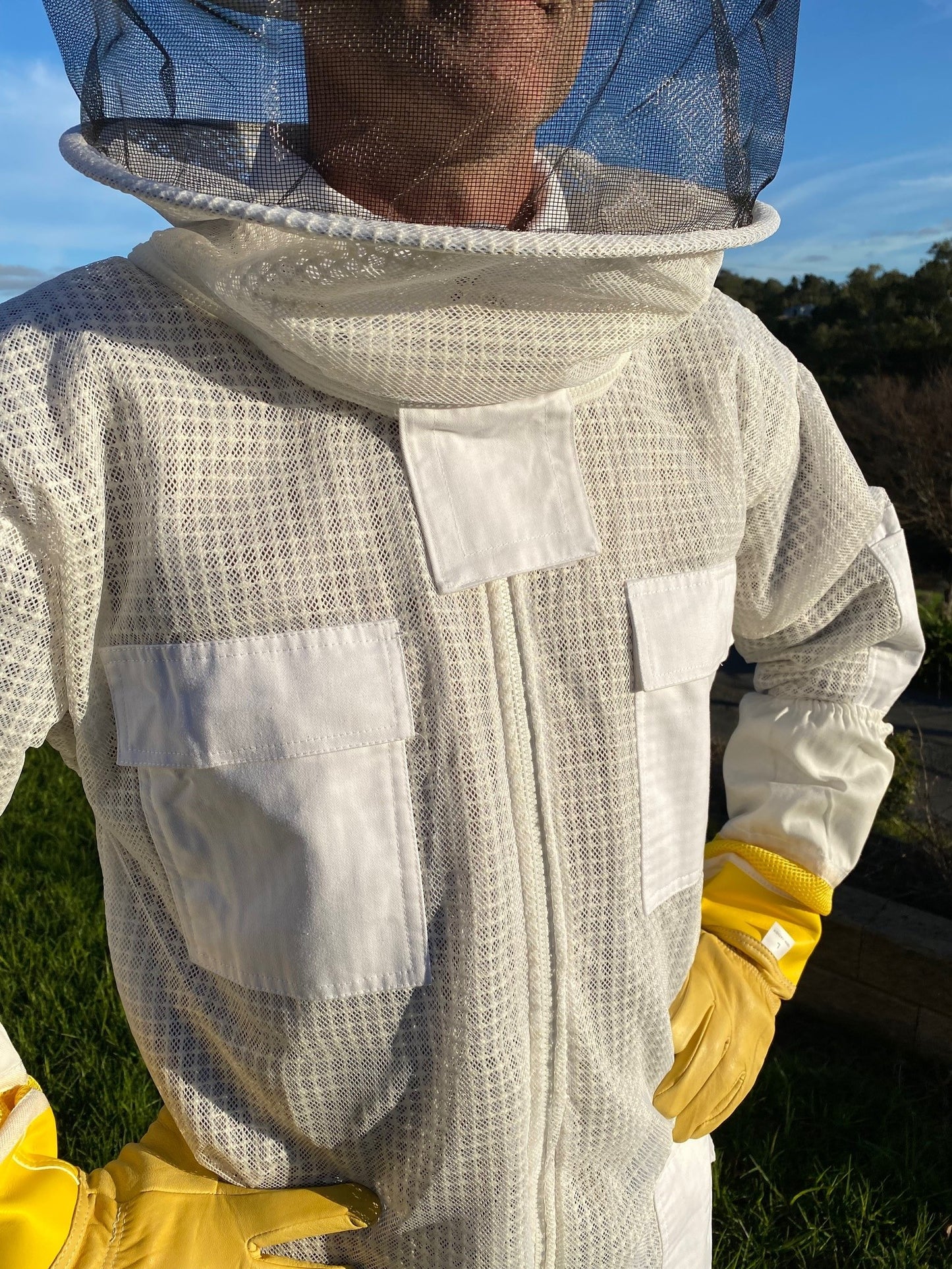 Beekeeping Ventilated Full Suit with Wide Brim Hat