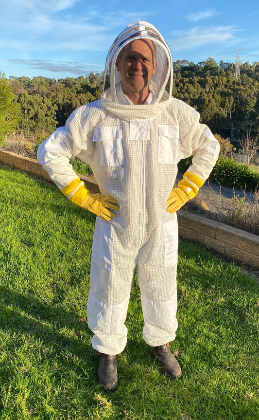 Beekeeping Ventilated Full Suit with Folding Hat